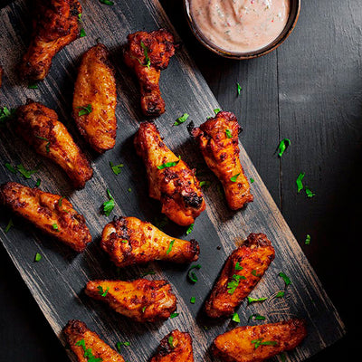 ALITAS DE POLLO SIN ACEITE